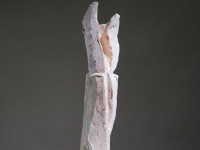fonte I 2010 terracotta policroma 43x11x12